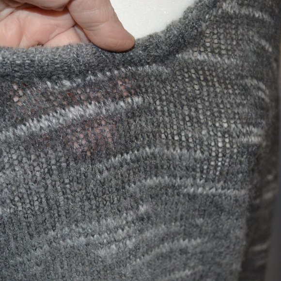 Rubbish XL Nubby Knit Sweater/Shades of Grey - Picture 4 of 5